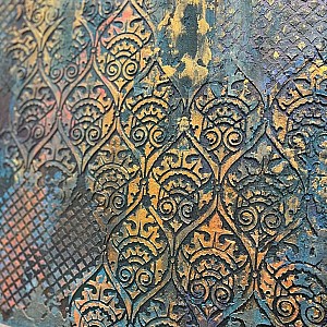 Трафарет - Апсара - Фотография интерьере 5