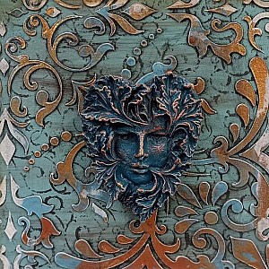 Трафарет - Сафира - Фотография интерьере 1