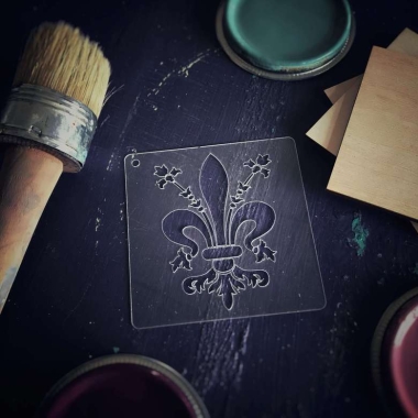 Трафарет - Лилия символ