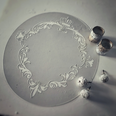 Трафарет - Каролина овал