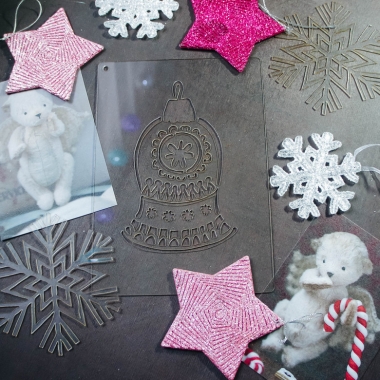 Трафарет - Колокольчик