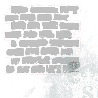 Трафарет - Старый кирпич