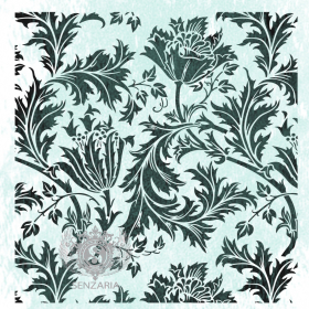 Трафарет - Дивный цветок